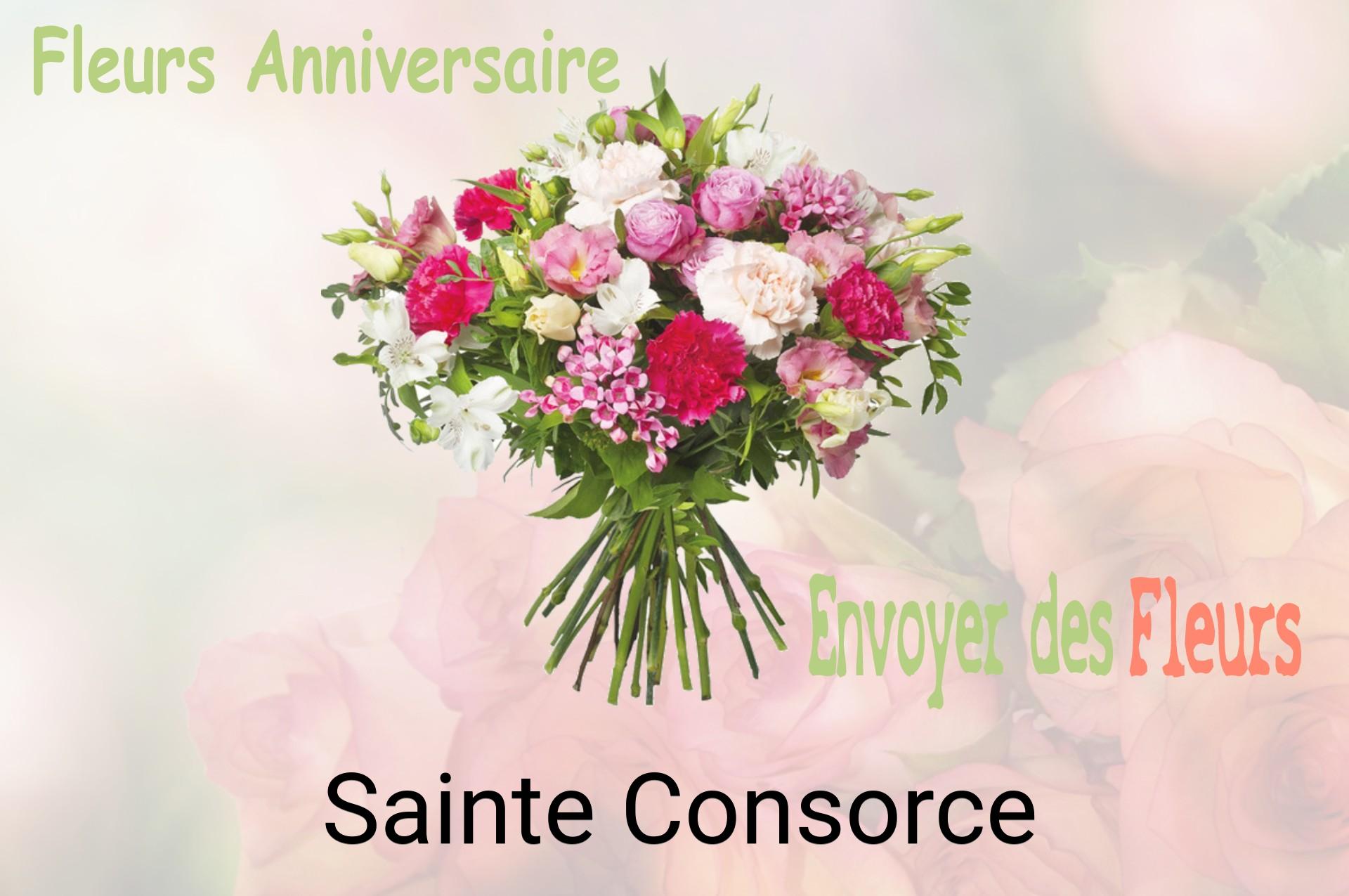 Bouquet de fleurs d’anniversaire livré à Sainte-Consorce